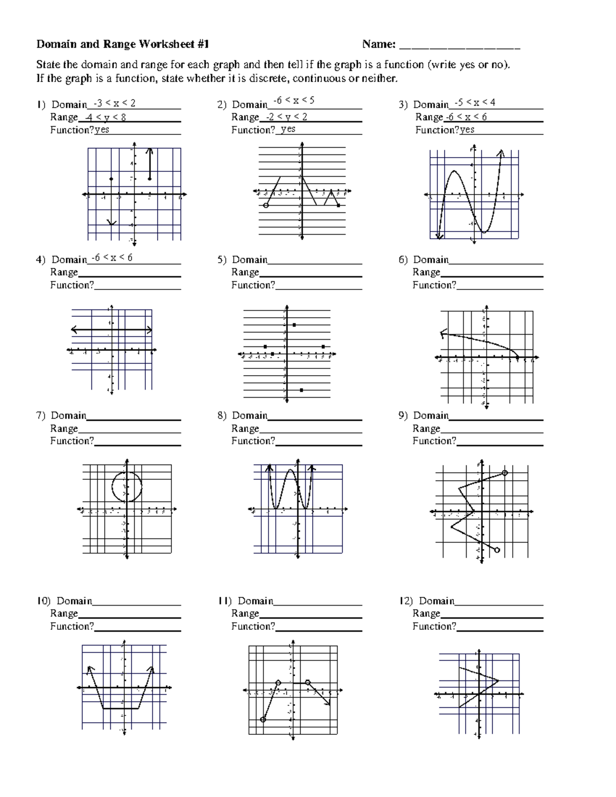 Kami Export Tristan Bothwell Domain and Range Graphing worksheet