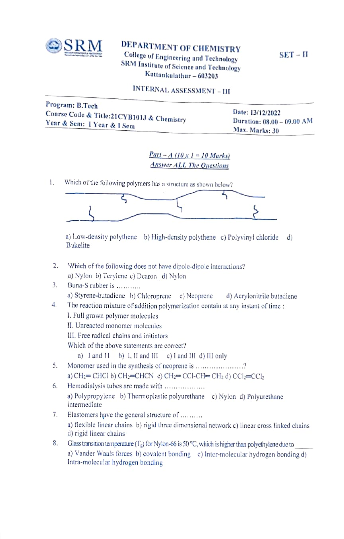 Chem Ct 3 Importenat Questions For Ct3 Chemistry Studocu   Thumb 1200 1878 