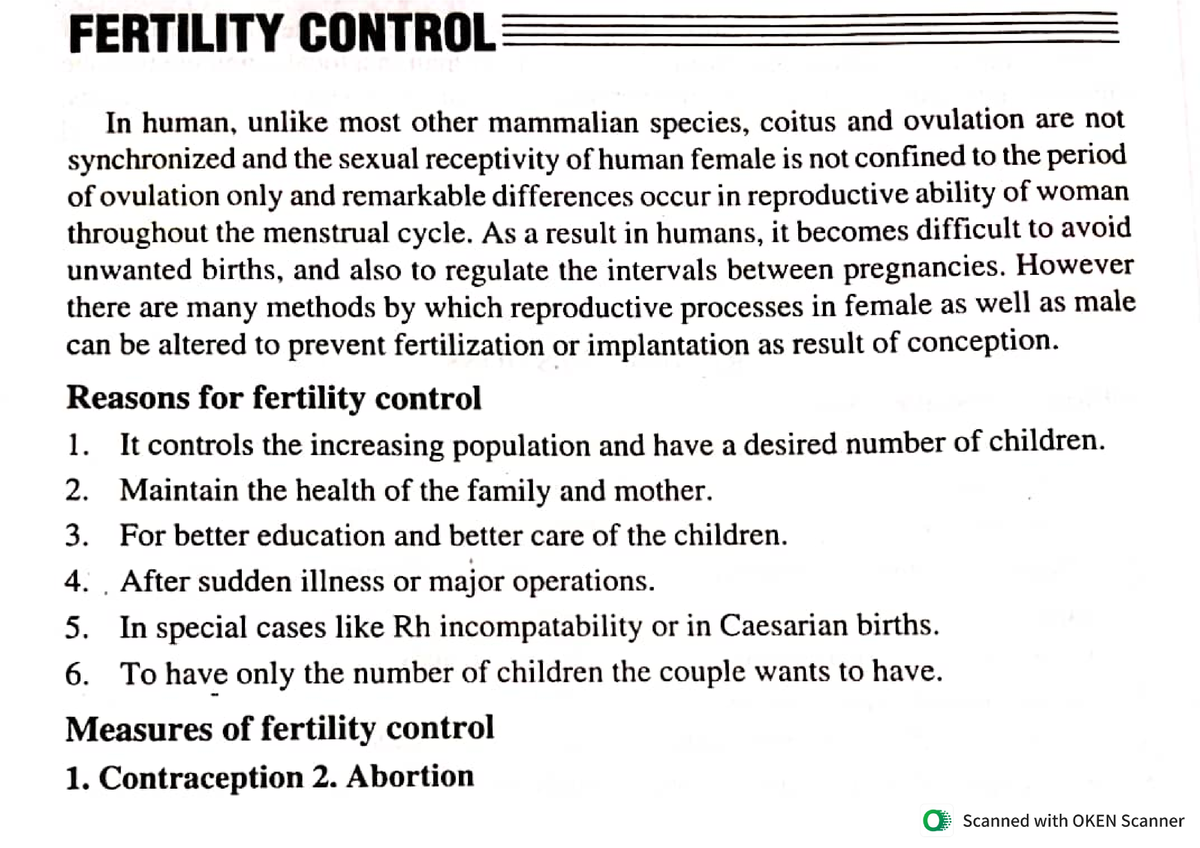 research paper on fertility problems