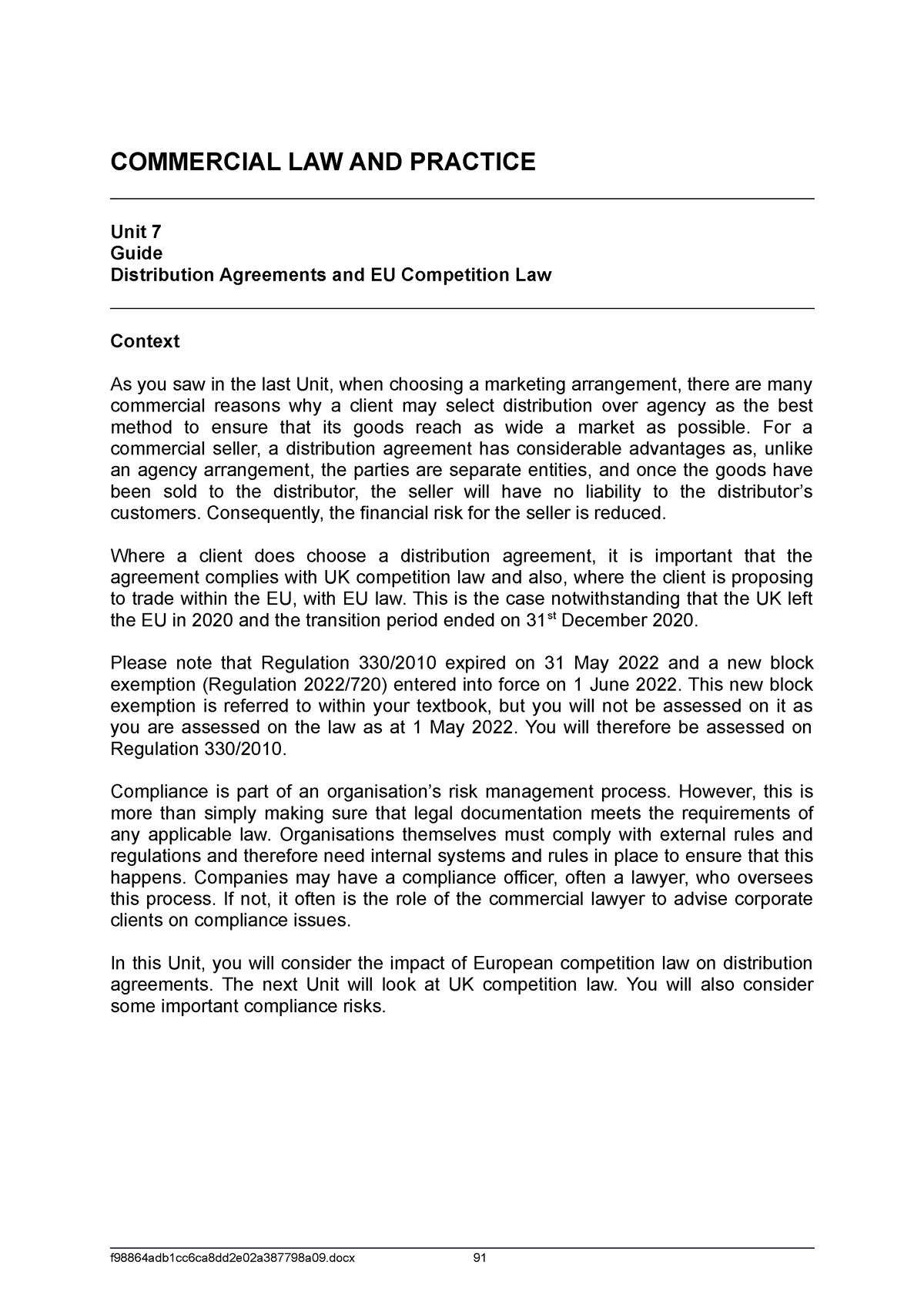 commercial-law-ws7-commercial-law-and-practice-unit-7-guide