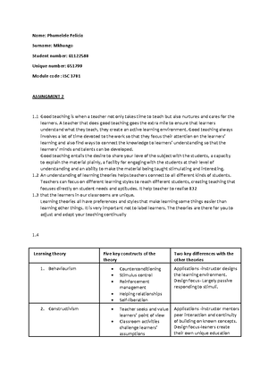 isc3701 assignment 3 2021