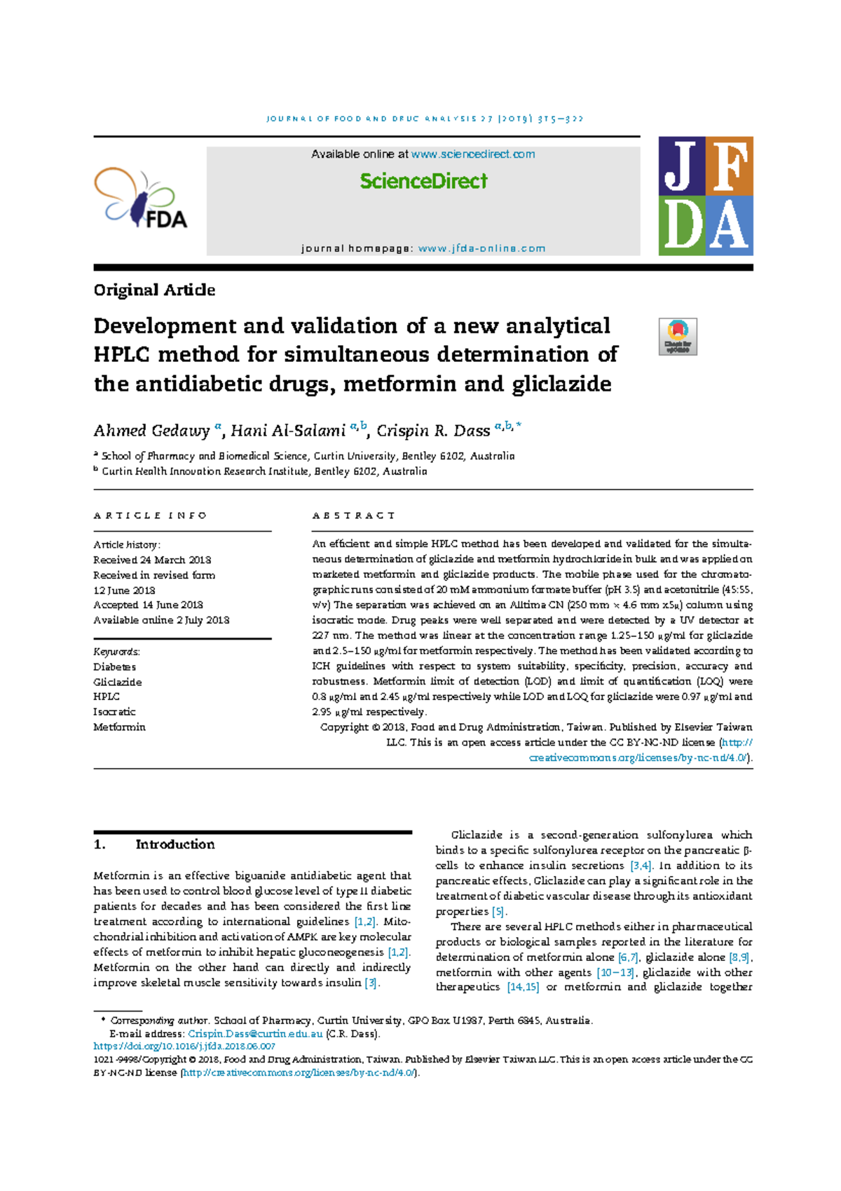 Abcd - P.Pharm thesis report publication - Original Article Development ...