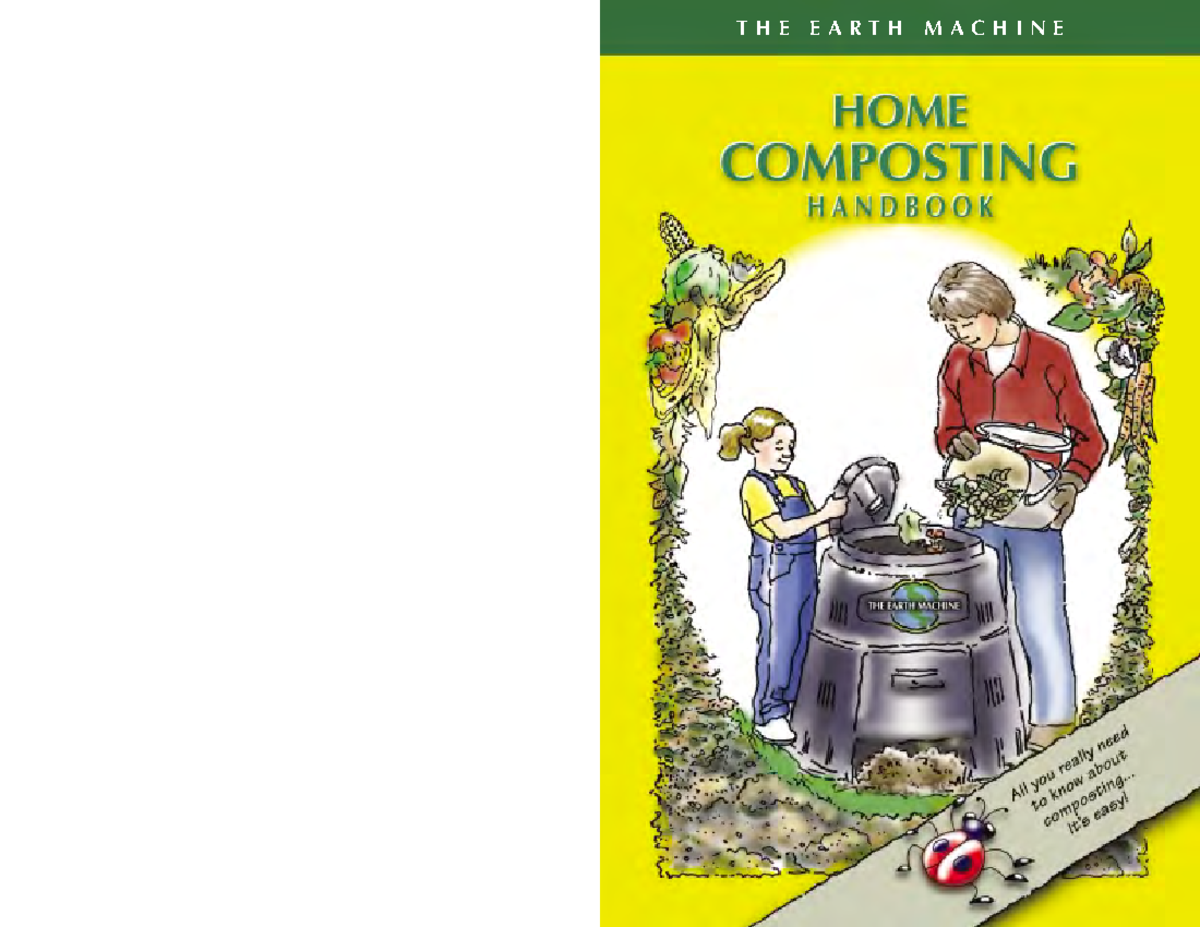 Rain Barrels Compost Bins Earth Machine Instructions - Engr 616 - Ole ...