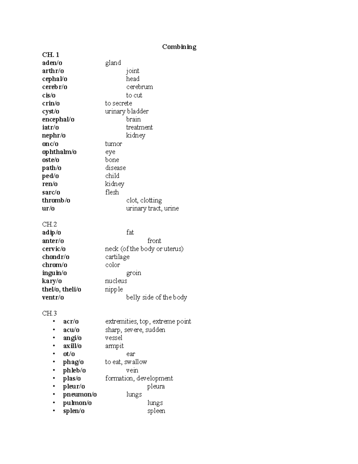 ch-1-2-3-4-19-word-word-roots-combining-ch-1-aden-o-gland-arthr-o