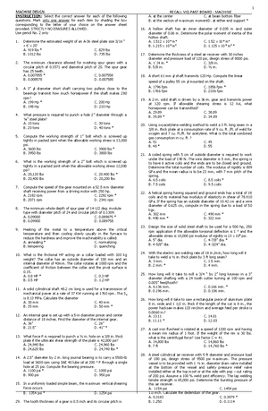 Md Problem Set 1 Finals Machine Design Machine Design Shop Practice Md Problem Set 1 Finals Machine Design Machine Design Shop Practice