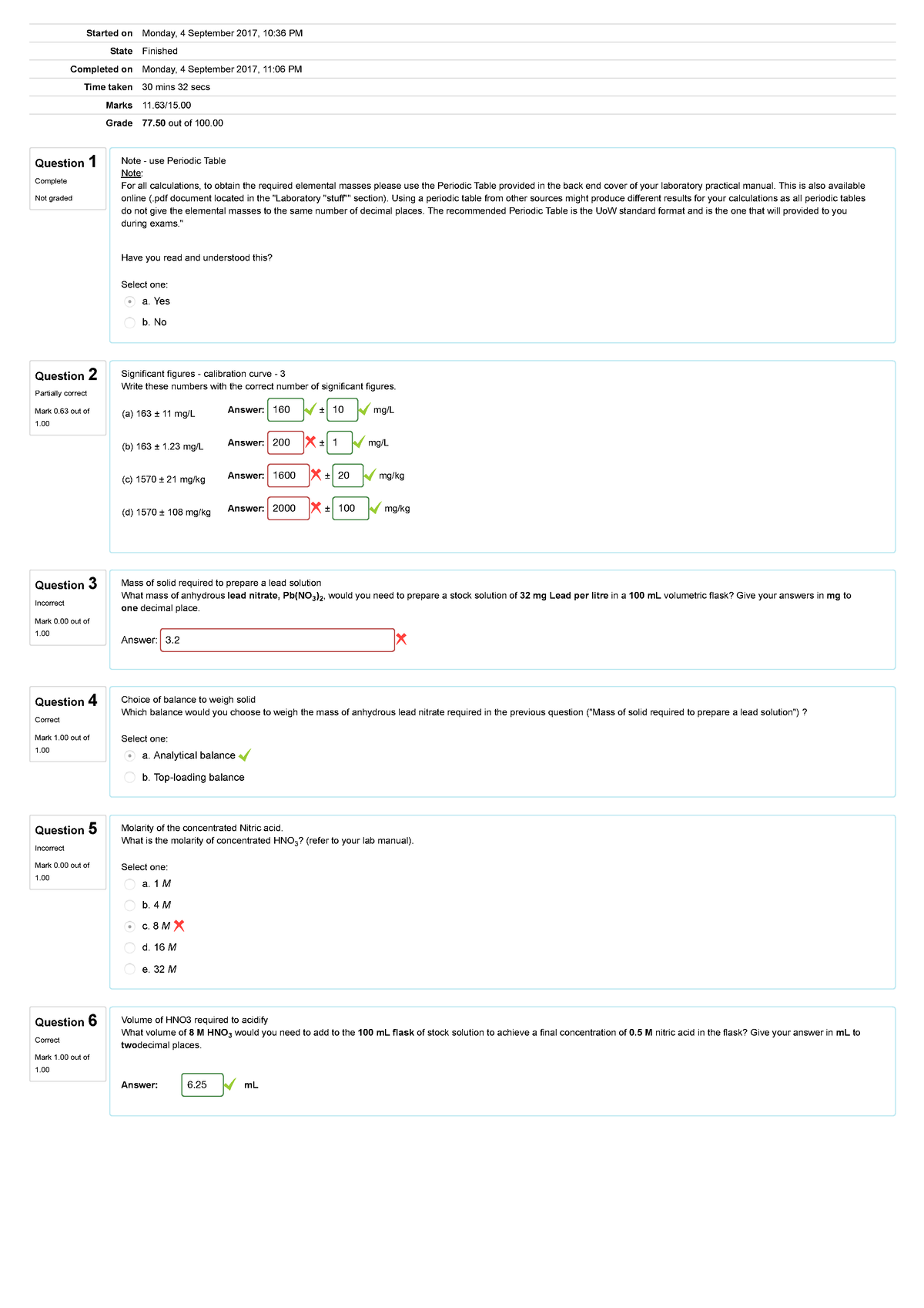 assignment calculator uow