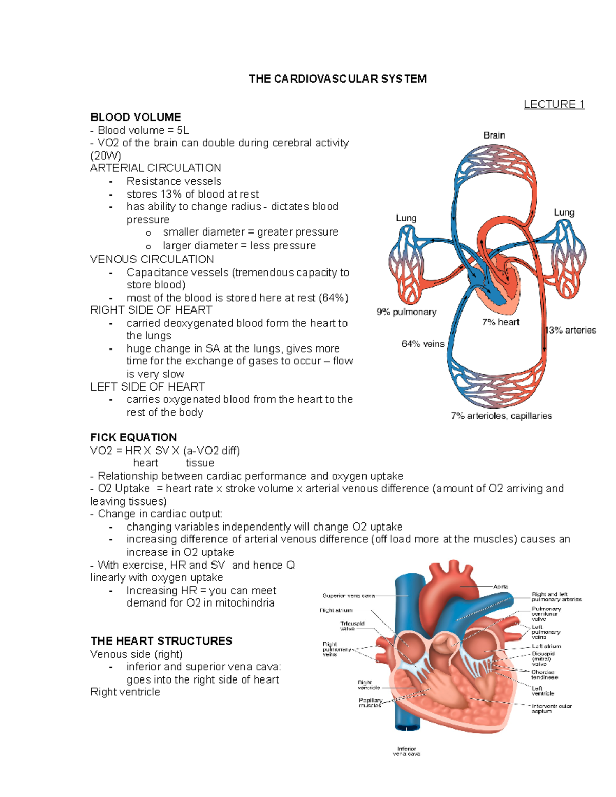 lecture-notes-cardiovascular-system-lectures-the-cardiovascular