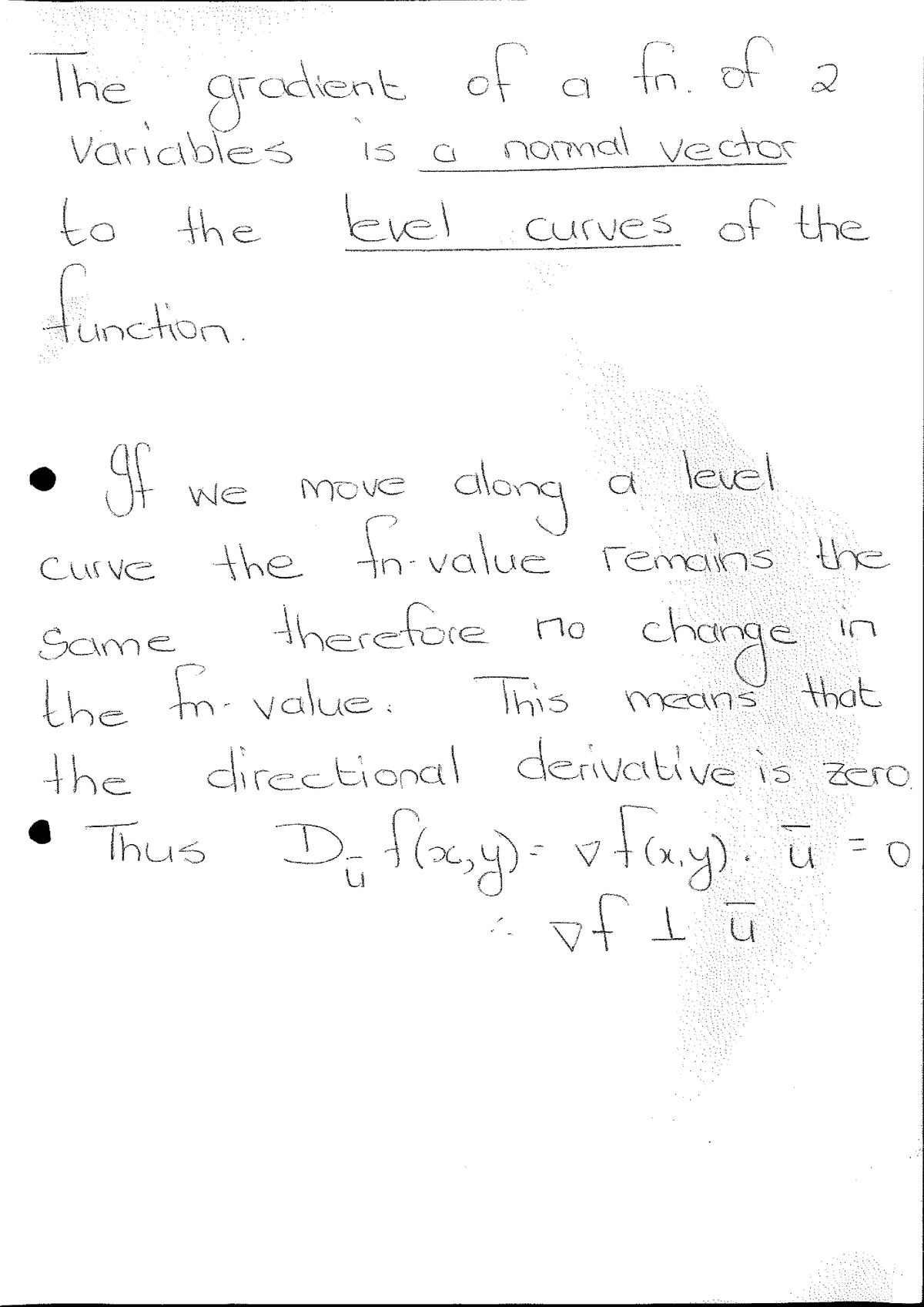 Lu 15 Gradient As Normal Vector Wtw 258 Studocu