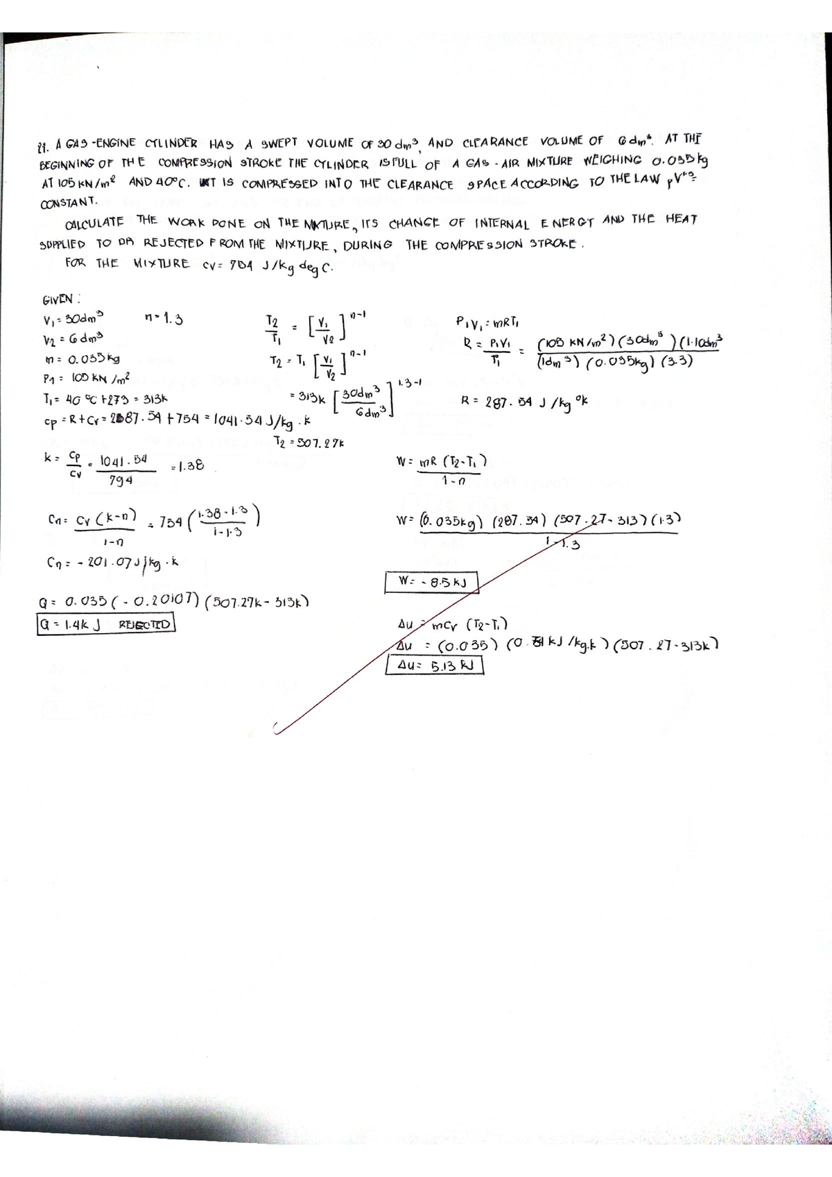 Document 25 Thermodynamics 2 - Mechanical Engineering - Studocu