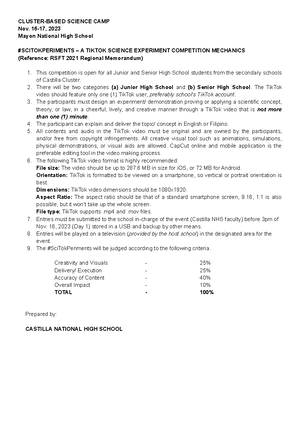Resolution By the General Assembly for School Canteen Management and ...