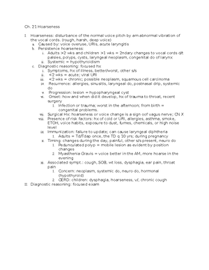 Psychiatric DDX - Lecture notes - Psychiatric: Adult Scenario: A 45 y ...