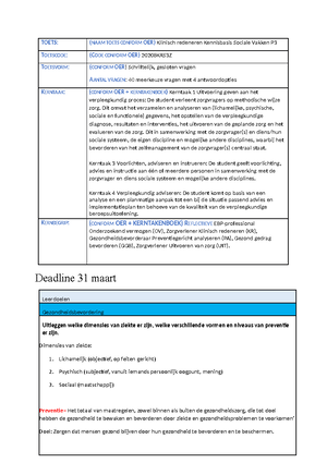 Sociale Vakken - Sociale Vakken Recht Wet Langdurige Zorg (Wlz) De Wet ...