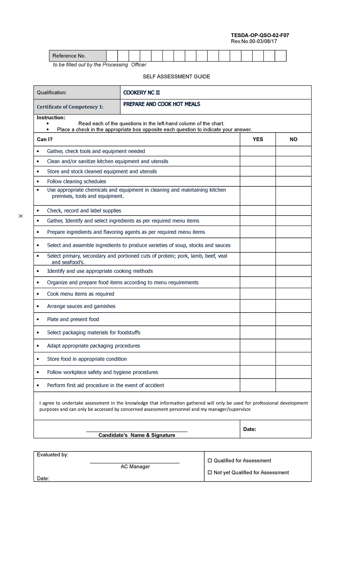 SAG- Cookery - kjfgjdytsarghfghn - TESDA-OP-QSO-02-F Rev.No-03/08 ...