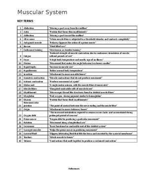 Skeletal System - Individual Reflection - Skeletal System KEY TERMS 1 ...