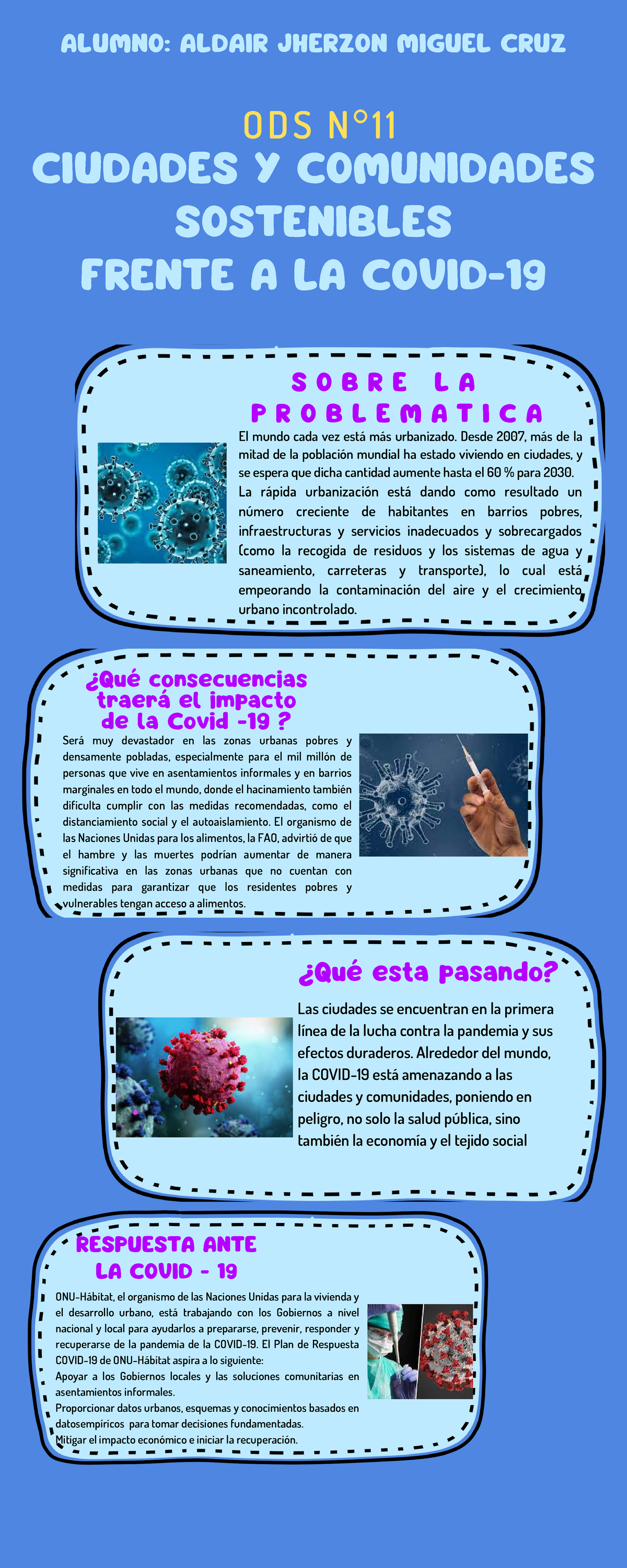 ODS N°11 los objetivos del desarrollo sostenible - ODS N° CIUDADES Y ...