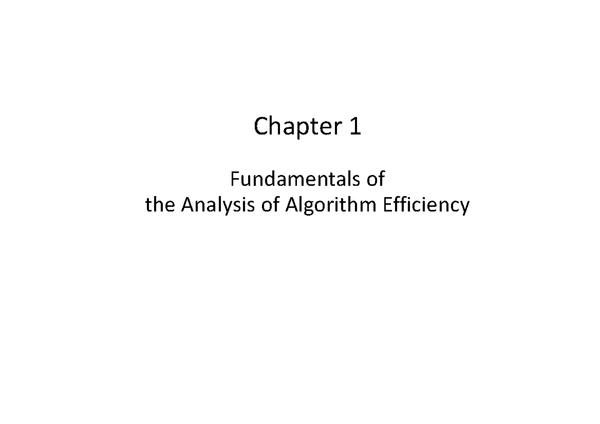 Ch 01 04 Fundamentals of Algorithm Analysis Asymptote - CS 58000 - PFW ...