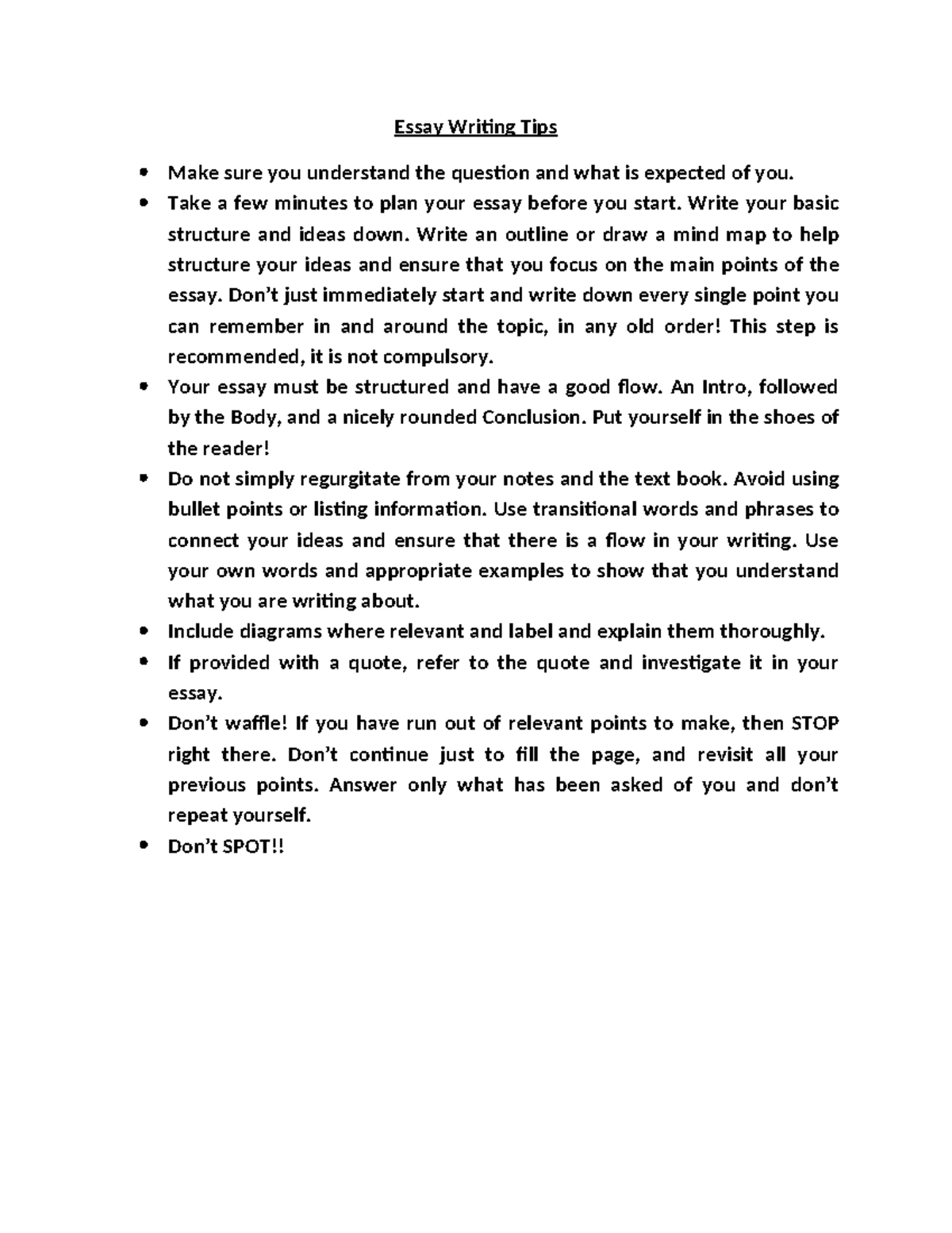 Essay Writing Tips 2023 - Essay Writing Tips Make sure you understand ...