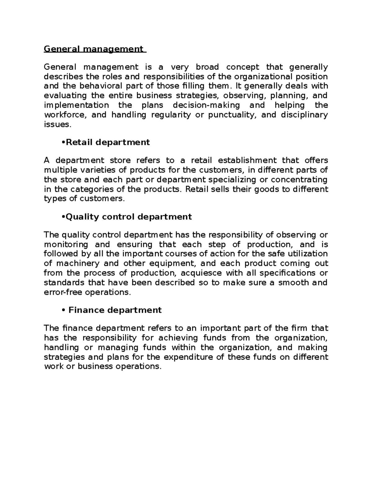 Practical management - This is one of my study materials. I hope it can ...