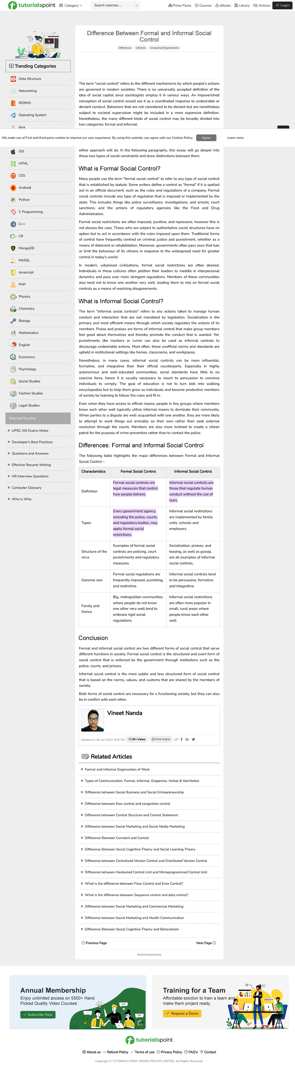 difference-between-formal-and-informal-social-control-sociology-studocu