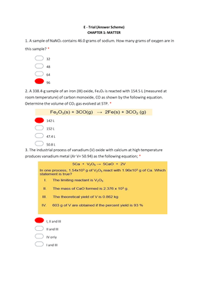 pre lab chemistry matriculation answer experiment 4 sk025