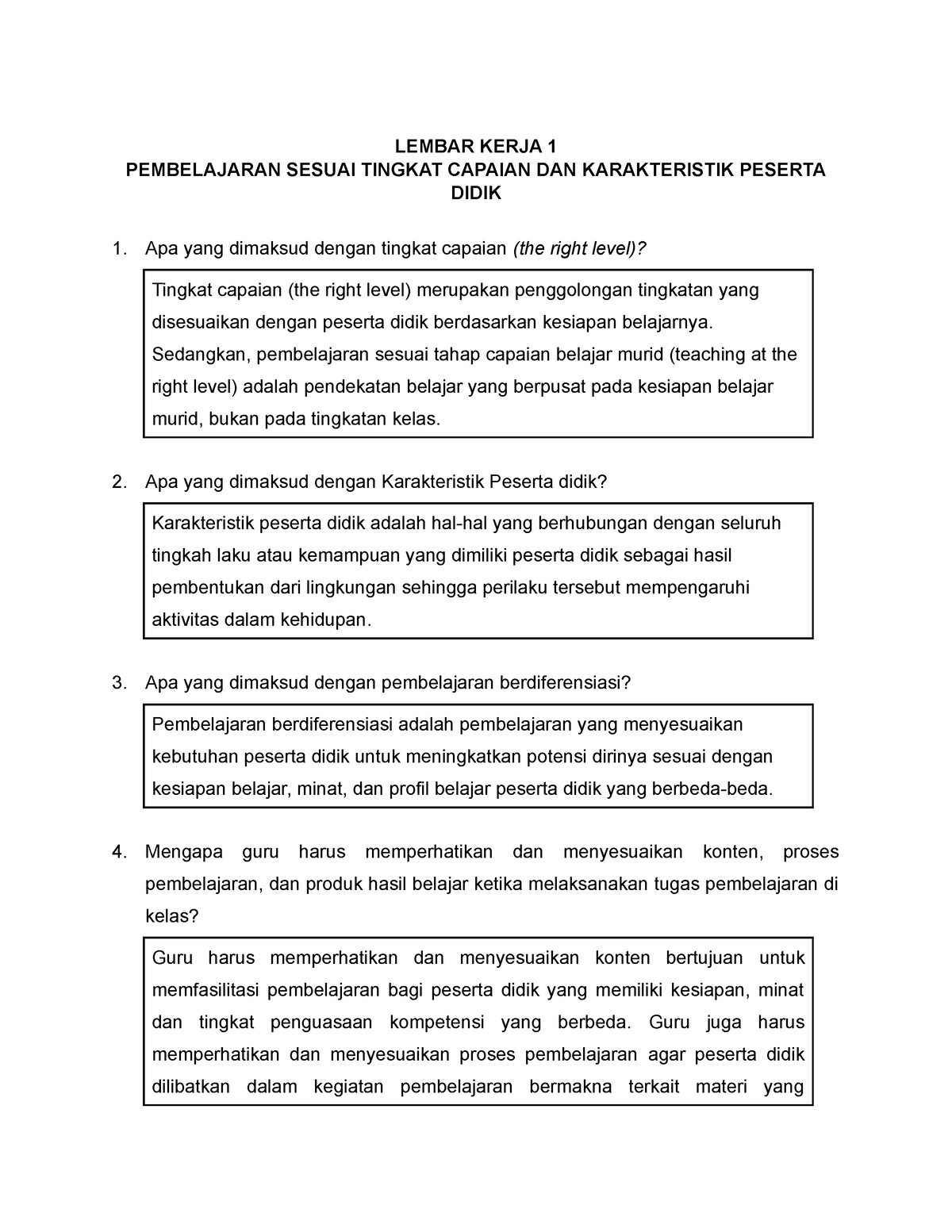 LK-4-Topik 3 Prinsip Pengajaran Dan Asesmen - LEMBAR KERJA 1 ...