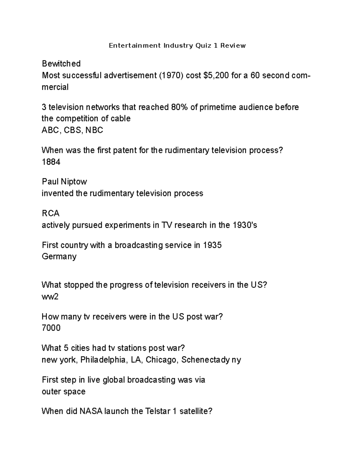 research paper topics about entertainment industry