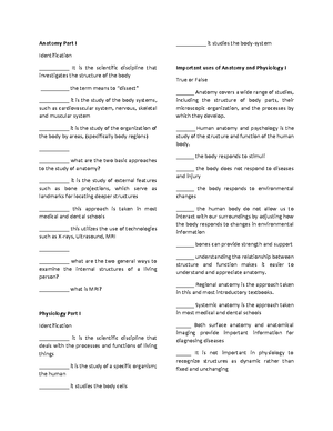 Anaphy - Skeletal Reviewer - Chapter 6 Skeletal System: Bones and ...