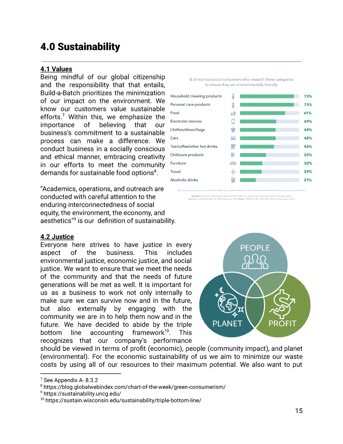 essay on sustainability and future proofing