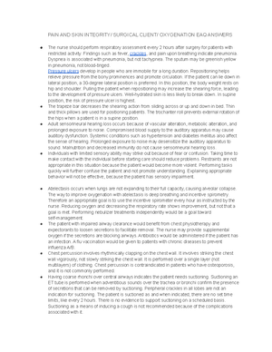 N205 Exam 2 Test Map 2022 - N205 Exam 2 Test Map This table is to ...