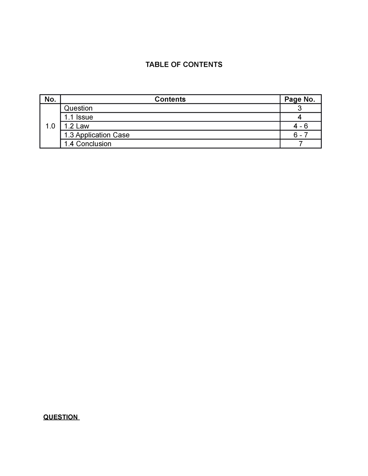 law 507 assignment