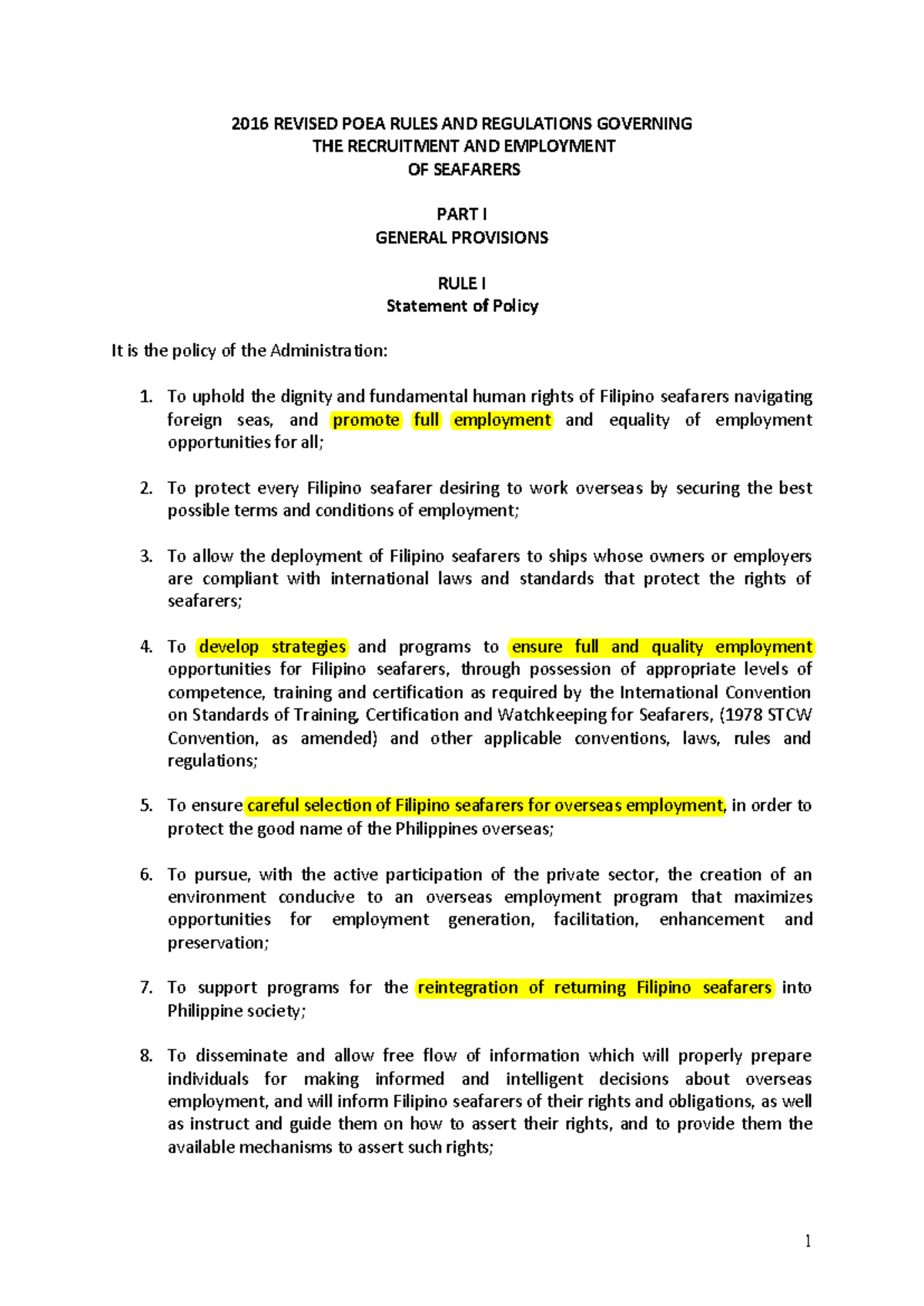 2016-revised-poea-rules-and-regulations-governing-the-recruitment-and