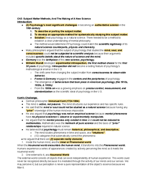 Psy 329 ch 6 study guide - Chapter 6 summary from the textbook "A ...