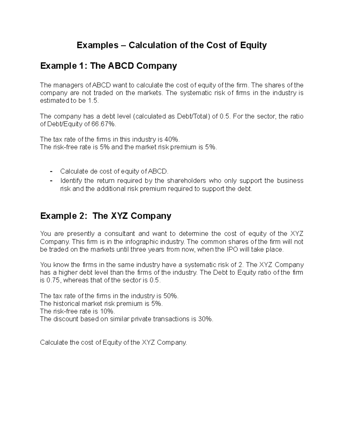 example-calculation-of-the-cost-of-equity-examples-calculation-of