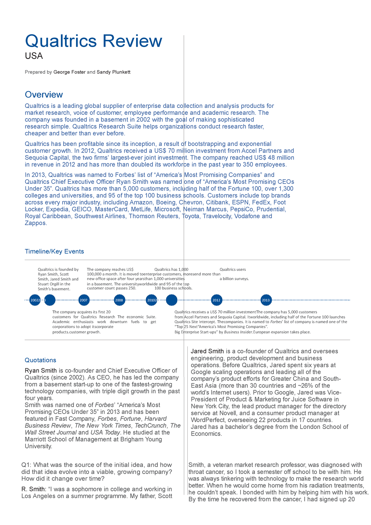 Qualtrics Review - Ética Profissional - Qualtrics Is Founded By Ryan ...