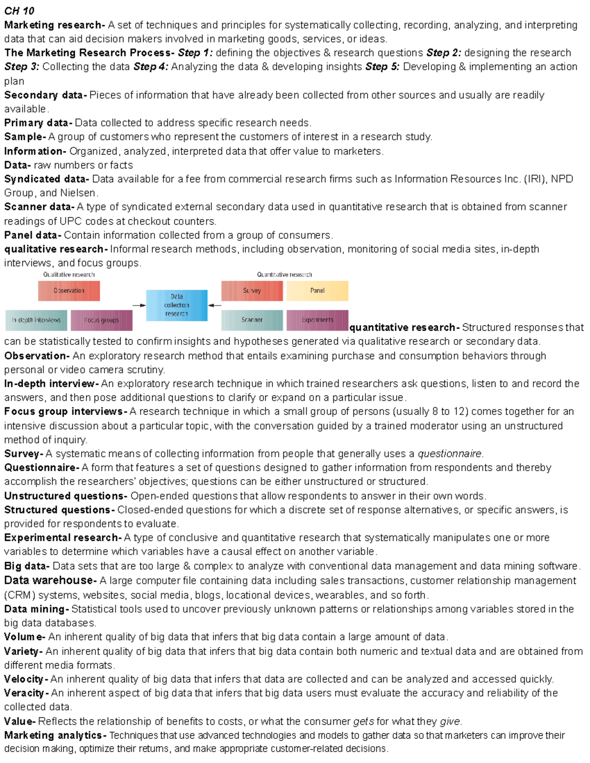 BUS 360 Exam 3 Notes - BUS 360 Marketing Methods Exam 3 Study Guide ...