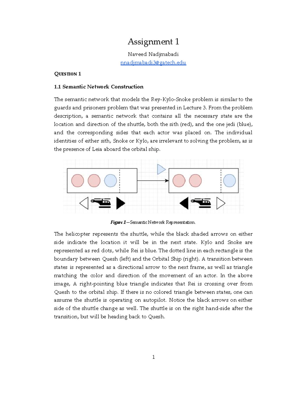 homework 1 for KBAI - Assignment 1 Naveed Nadjmabadi nnadjmabadi3 ...