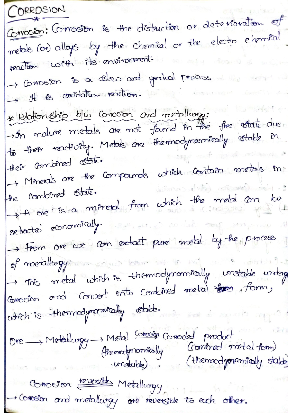 Corrosion-1 - It is about. Corrosion chapter b tech 1st year 1st sem ...