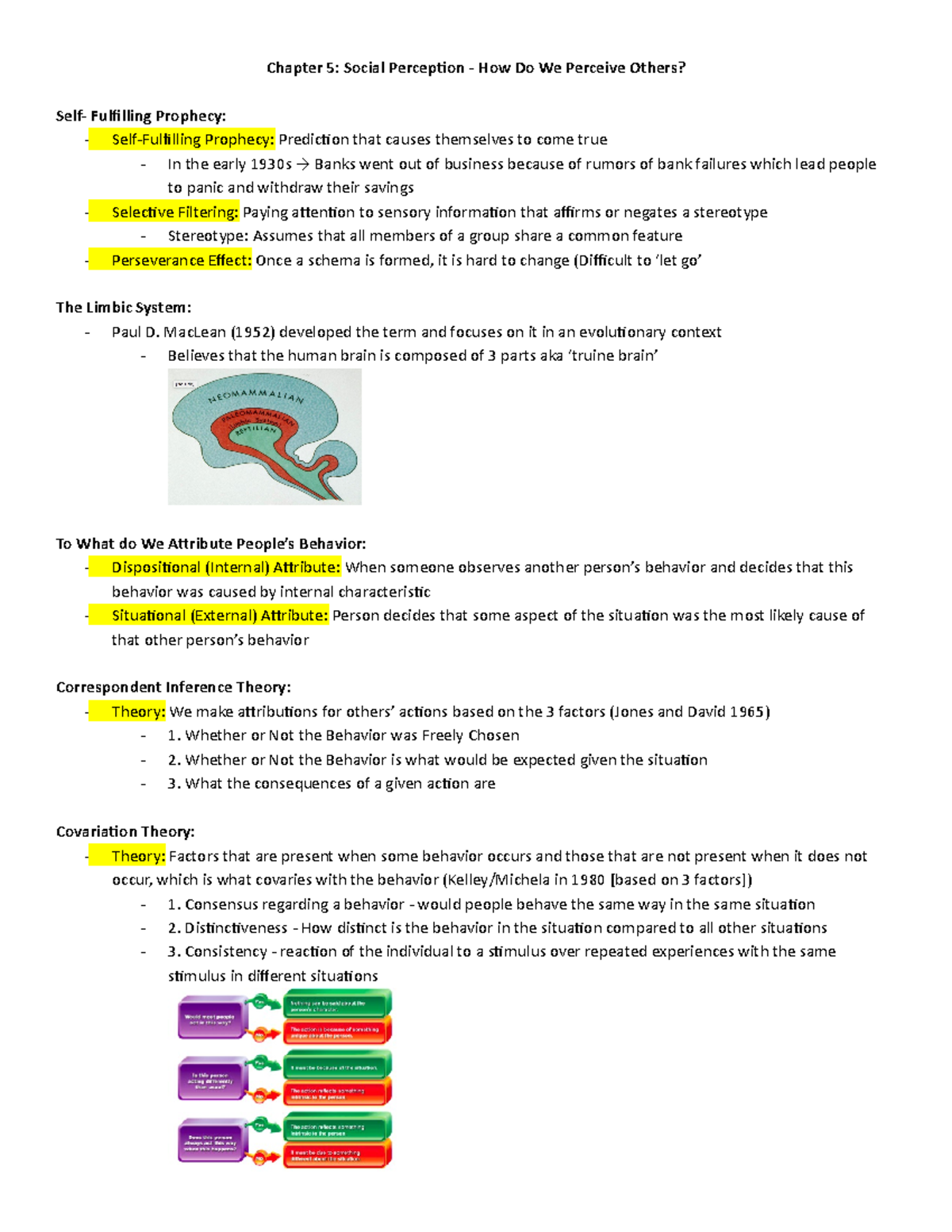 Chapter 5 Social Perception - Chapter 5: Social Perception - How Do We ...