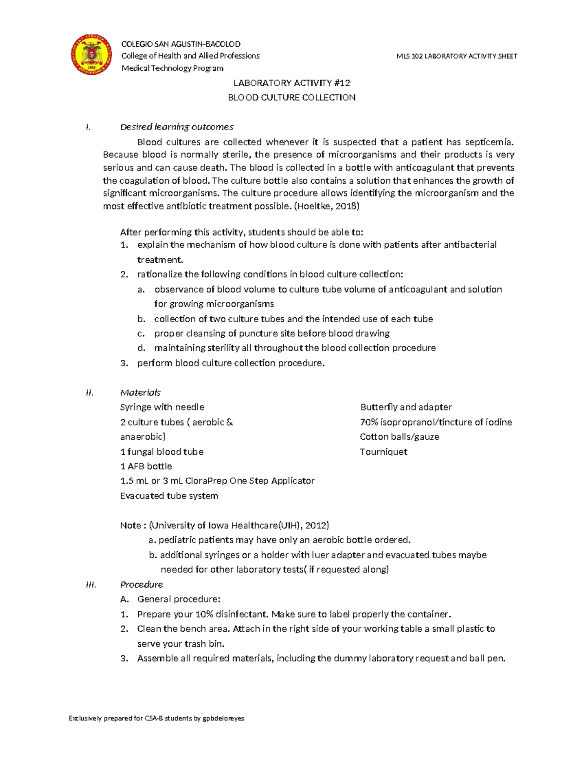 Arellano Alger Jun-BSMT1-A Blood-Culture-Laboratory-Activity-12 ...