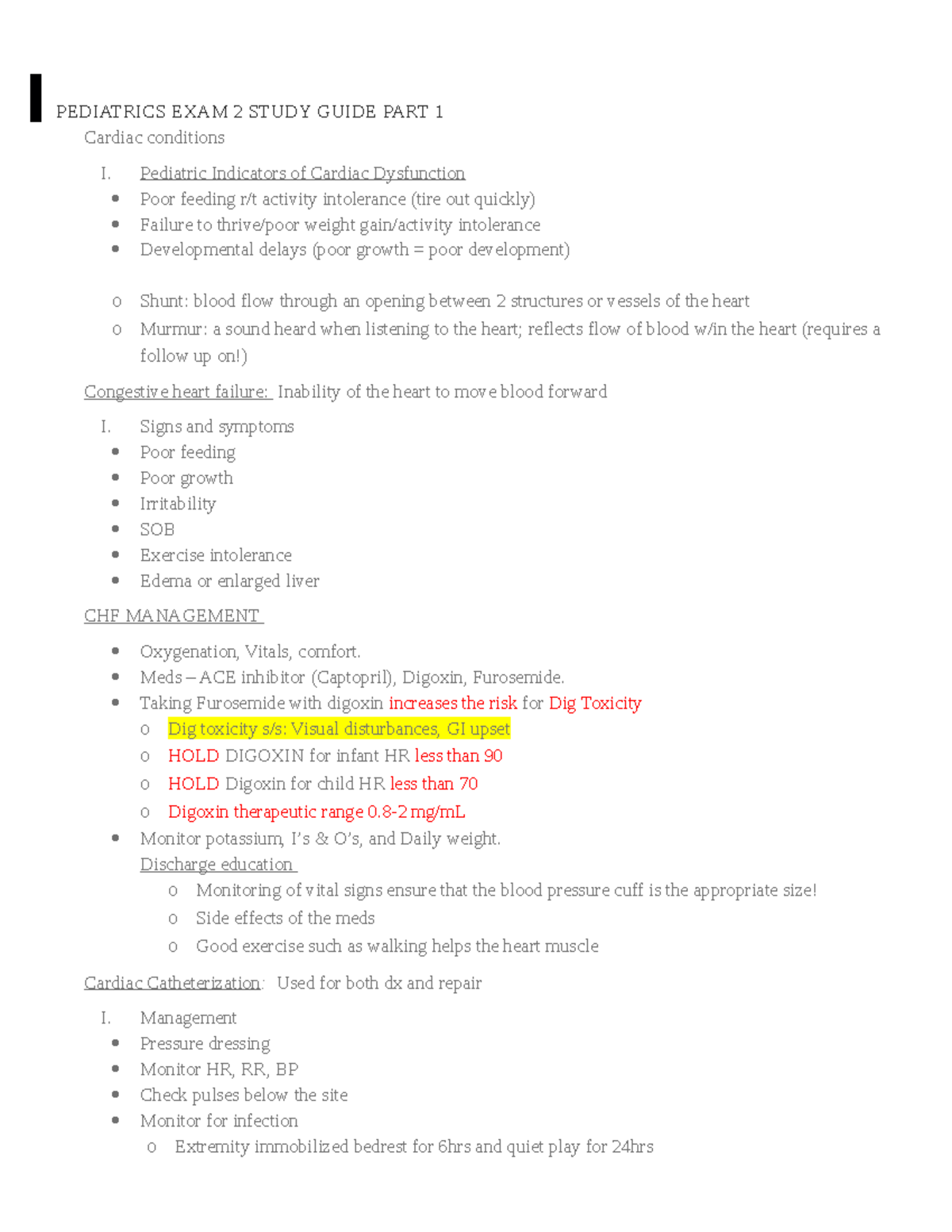PEDIATRIC CARDIOLOGY BOARD REVIEW COURSES visual data 7