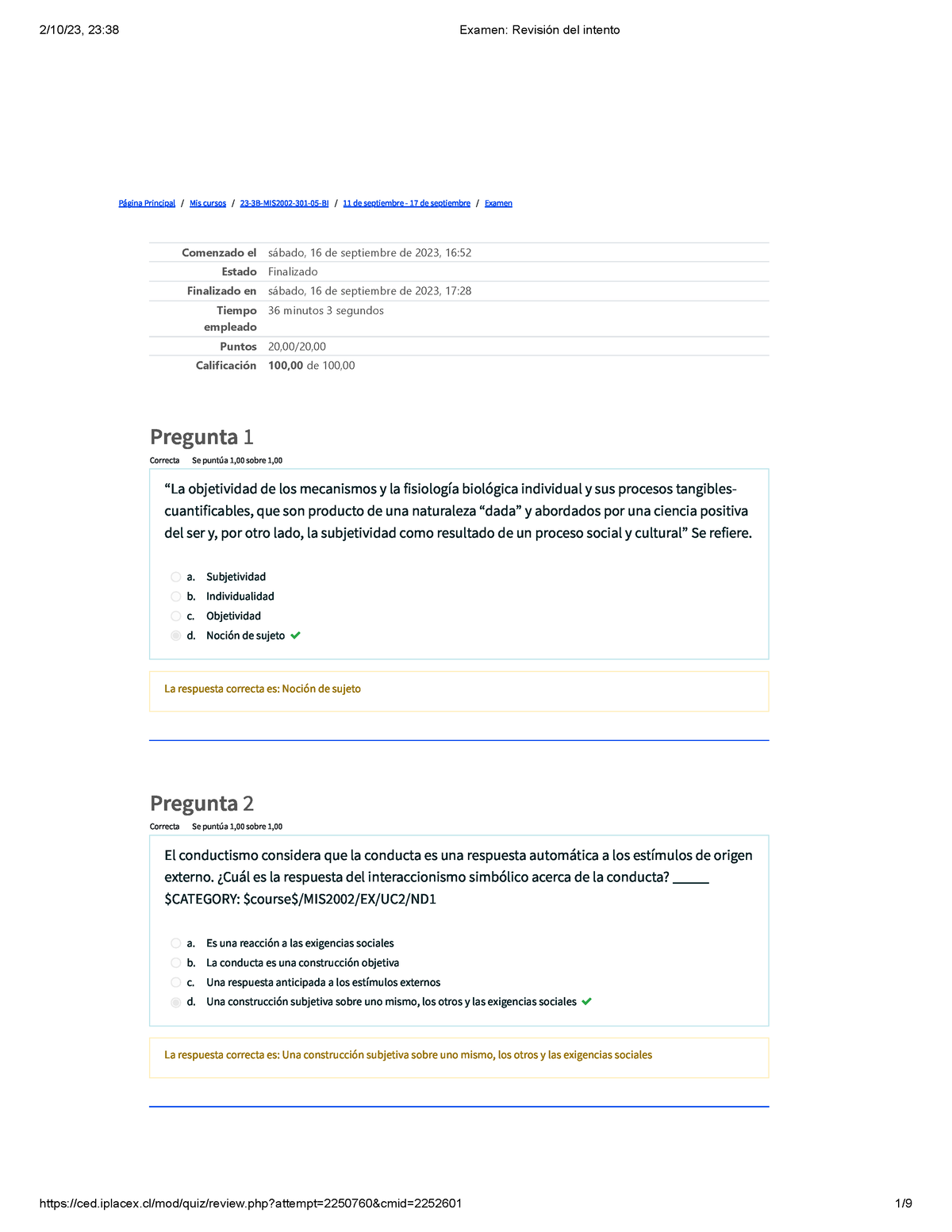 MI Examen - Metodología DE Investigación Social - Página Principal ...