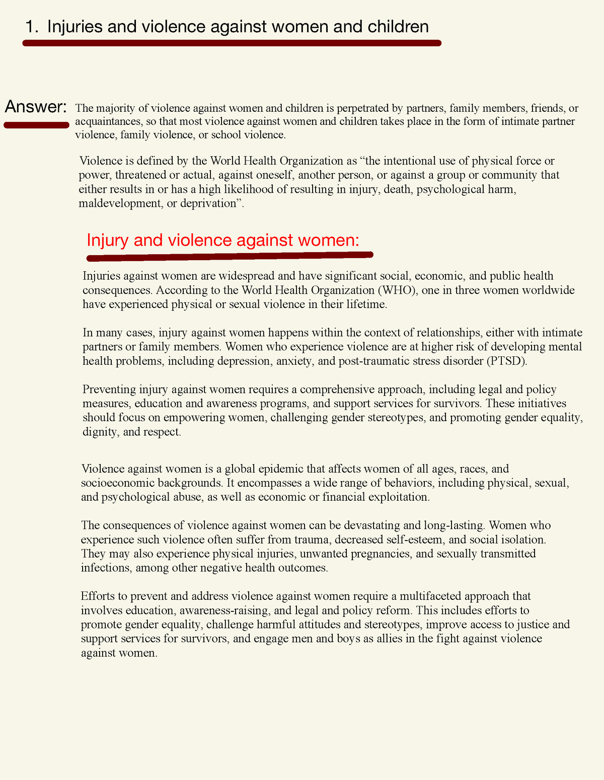 Forensic Medicine Questions - 1. Answer: Injuries And Violence Against ...