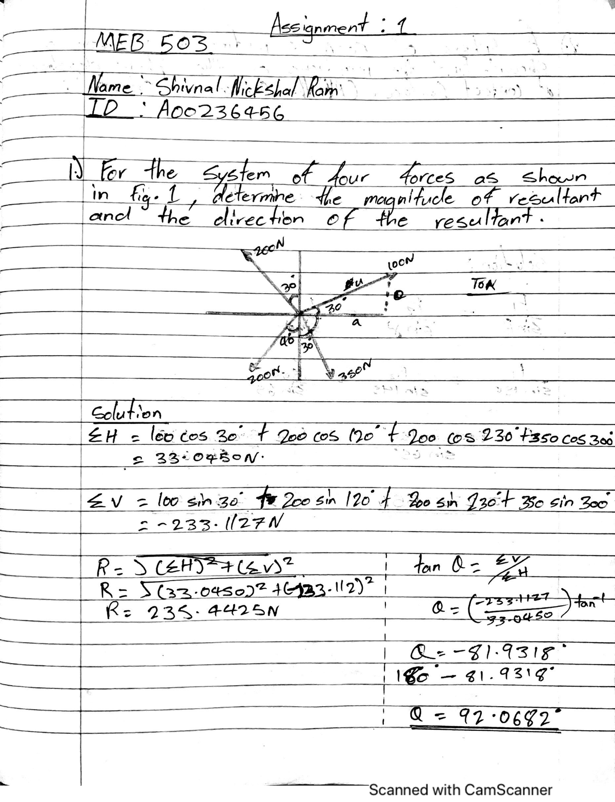 Assignment MEB - Engineering Mathematics - Studocu