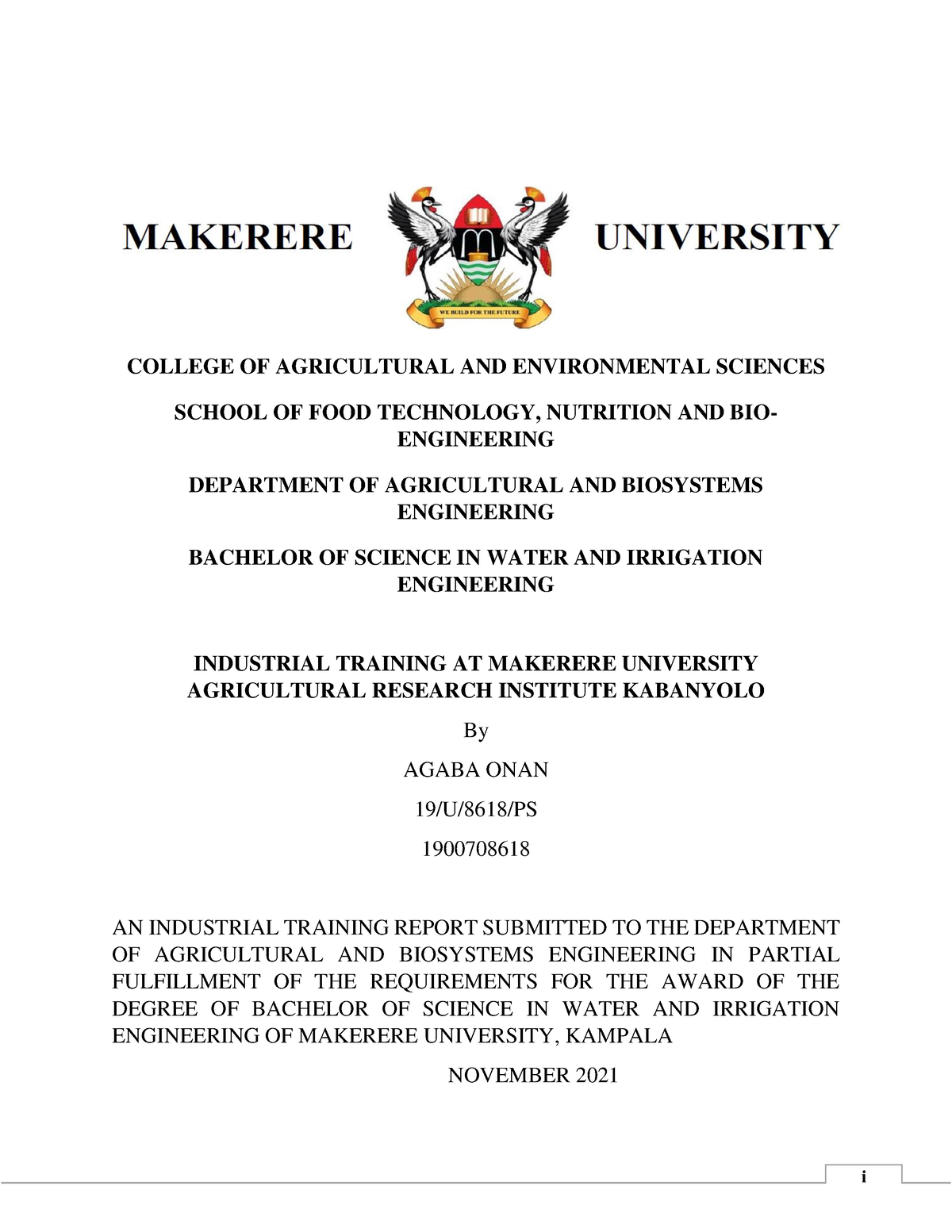 makerere university dissertations