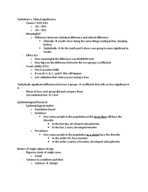 Chapter 1 Notes - Chapter 1: Abnormal Behavior in Historical Context ...