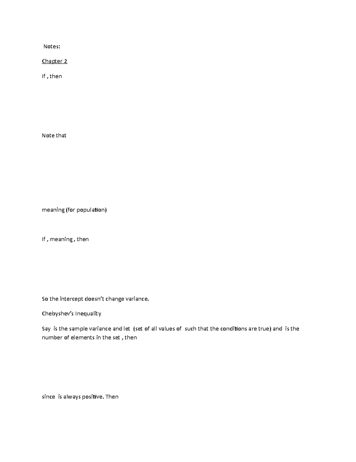 Textbook Notes - Introduction to Probability and Statistics for ...