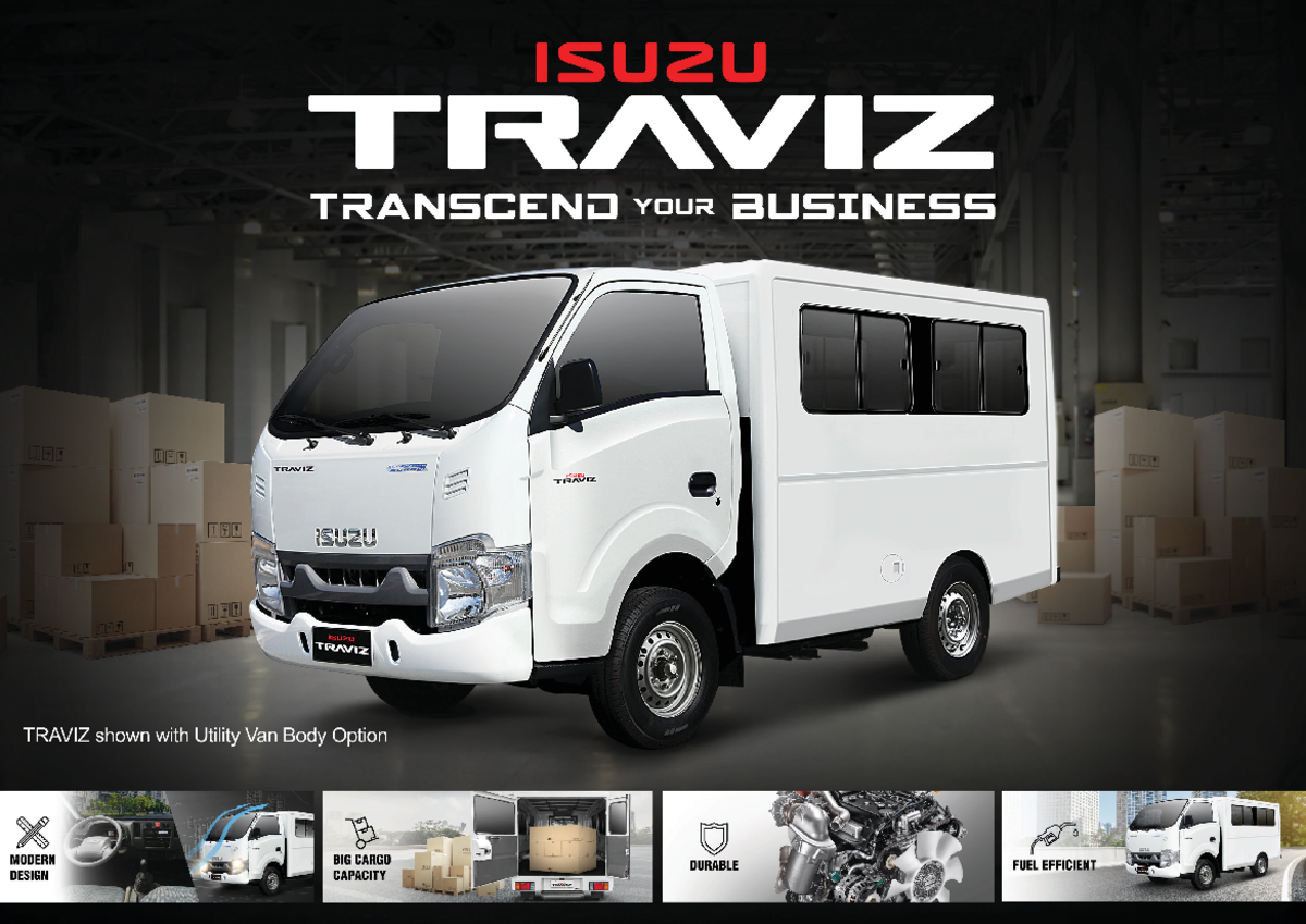 Isuzu travis L - reference - BS Hospitality Tourism Management - Studocu