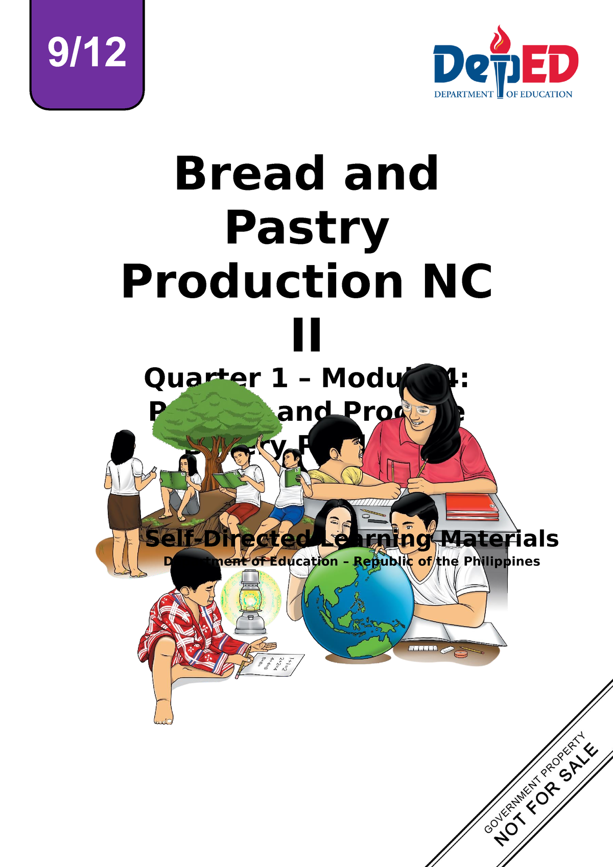 Q1 TLE 9-12 Bread And Pastry Prod NCII Module 4 - 9/ Bread And Pastry ...