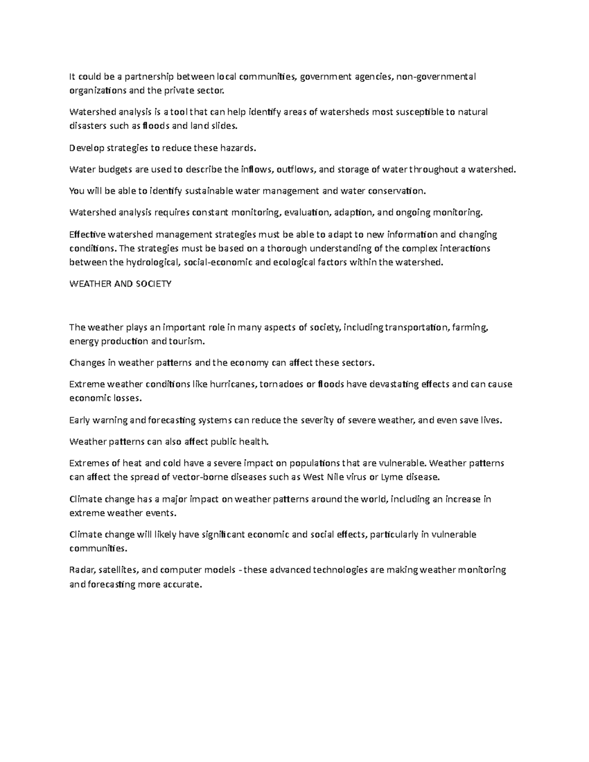 GEG 101 Notes 34 Nature of geography; earthsun relationships; maps and map interpretation