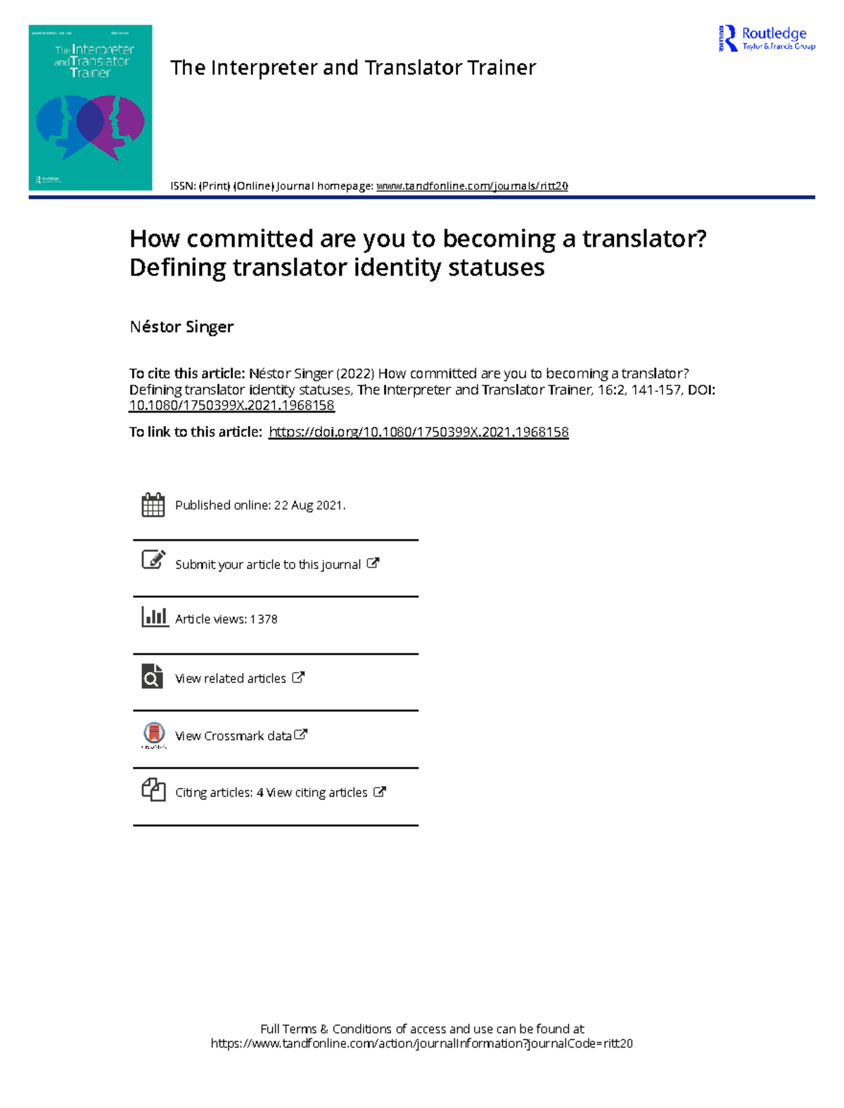 How committed are you to becoming a translator Defining translator ...